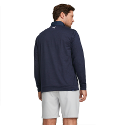 PUMA Golf Puma Cloudspun Colorblock Quarter Zip -Brands Sales Store 537464 03 mod03 21450.1679075537