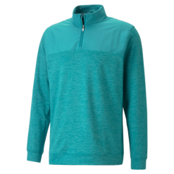 PUMA Golf Puma Cloudspun Colorblock Quarter Zip -Brands Sales Store 537464 04 75191.1679075537