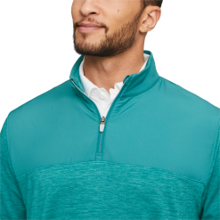 PUMA Golf Puma Cloudspun Colorblock Quarter Zip -Brands Sales Store 537464 04 mod02 24583.1679075538