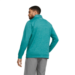 PUMA Golf Puma Cloudspun Colorblock Quarter Zip -Brands Sales Store 537464 04 mod04 42796.1679075537