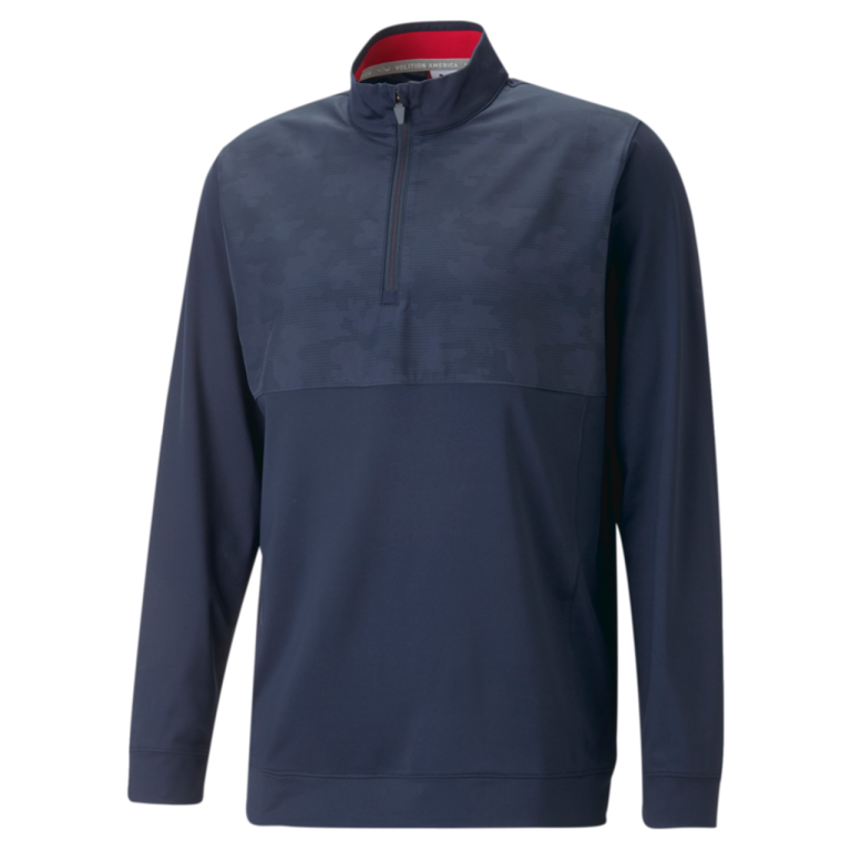 PUMA Golf Puma Volition Camo Cover Quarter Zip 3 PUMA Golf Puma Volition Camo Cover Quarter Zip