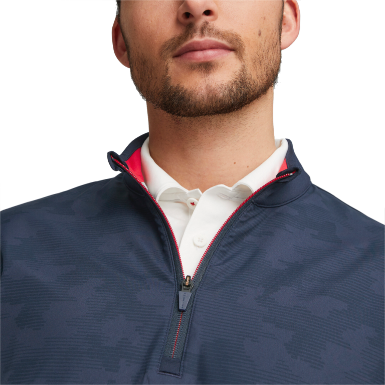 PUMA Golf Puma Volition Camo Cover Quarter Zip 6 PUMA Golf Puma Volition Camo Cover Quarter Zip - Image 4