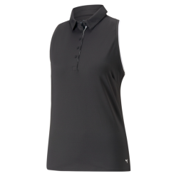 PUMA Golf Puma Womens MATTR Peak Sleeveless Polo -Brands Sales Store 537486 02 48156.1679083073