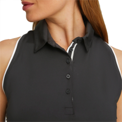 PUMA Golf Puma Womens MATTR Peak Sleeveless Polo -Brands Sales Store 537486 02 mod02 78206.1679083074