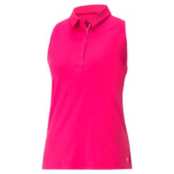 PUMA Golf Puma Womens MATTR Peak Sleeveless Polo -Brands Sales Store 537486 05 31015.1679083073