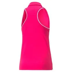 PUMA Golf Puma Womens MATTR Peak Sleeveless Polo -Brands Sales Store 537486 05 bv 34931.1679083074