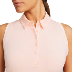 PUMA Golf Puma Womens MATTR Peak Sleeveless Polo -Brands Sales Store 537486 06 mod02 76088.1679083074
