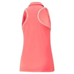 PUMA Golf Puma Womens MATTR Peak Sleeveless Polo -Brands Sales Store 537486 08 bv 75474.1679083073