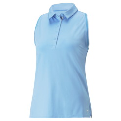 PUMA Golf Puma Womens MATTR Peak Sleeveless Polo -Brands Sales Store 537486 09 50256.1679083073