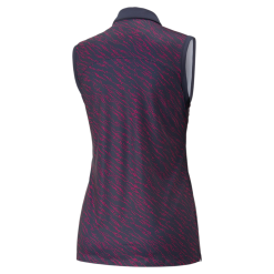 PUMA Golf Puma Womens Cloudspun Whitewater Sleeveless Polo -Brands Sales Store 537490 03 bv 63679.1679082362