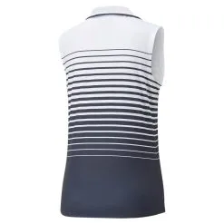 PUMA Golf Puma Womens MATTR Sleeveless Stripe Polo -Brands Sales Store 537496 02 bv 56583.1679082957