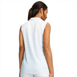 PUMA Golf Puma Womens MATTR Sleeveless Stripe Polo -Brands Sales Store 537496 03 mod03 67664.1679082957