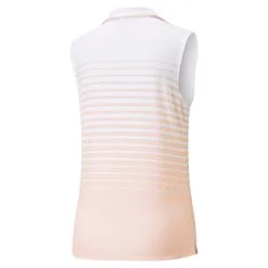 PUMA Golf Puma Womens MATTR Sleeveless Stripe Polo -Brands Sales Store 537496 05 bv 64546.1679082957