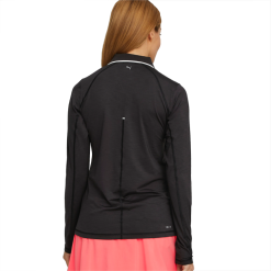 PUMA Golf Puma Womens You-V Long Sleeve Polo -Brands Sales Store 537499 01 mod04 67020.1679083220