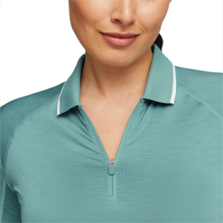 PUMA Golf Puma Womens You-V Long Sleeve Polo -Brands Sales Store 537499 04 mod02 38965.1679083220