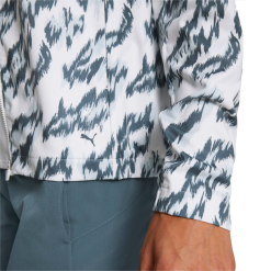 PUMA Golf Puma Womens Cloudspun Animal Print Jacket -Brands Sales Store 538706 01 mod04 54723.1674671666