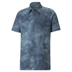 PUMA Golf Puma Cloudspun Dye Stripe Polo