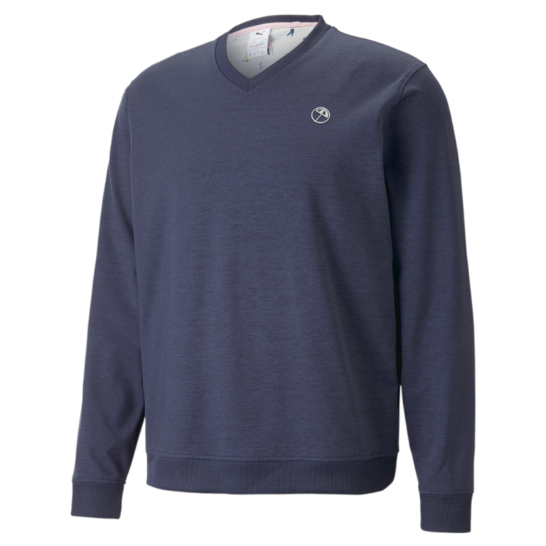 PUMA Golf Puma AP Cloudspun V-Neck Sweater 10 PUMA Golf Puma AP Cloudspun V-Neck Sweater - Image 8