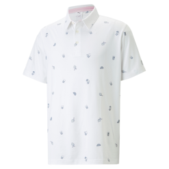 PUMA Golf Puma AP Cloudspun Citrus Polo -Brands Sales Store 538851 01 42813.1678999000