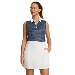 PUMA Golf Puma Womens MATTR Love/H8 Sleeveless Polo -Brands Sales Store 538998 01 mod01 73768.1679082827