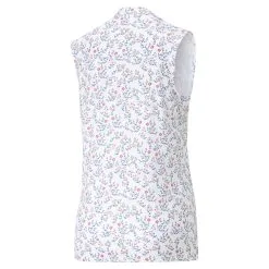 PUMA Golf Puma Womens MATTR Micro Floral Sleeveless Polo 11 PUMA Golf Puma Womens MATTR Micro Floral Sleeveless Polo -Brands Sales Store 539002 01 bv 69839.1679082775