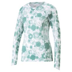 PUMA Golf Puma Womens You-V Lillypad Crew
