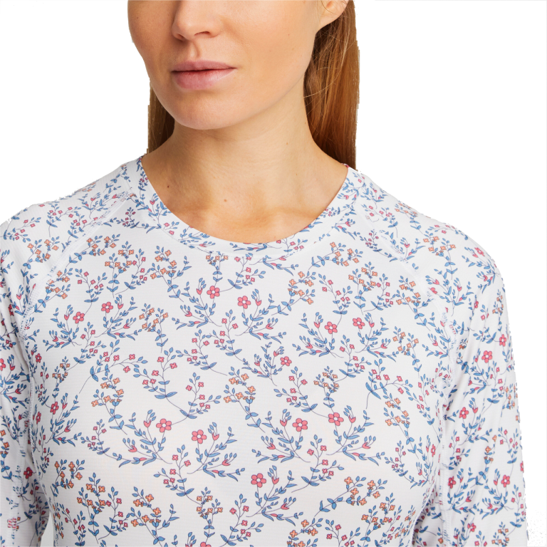 PUMA Golf Puma Womens You-V Micro Floral Crew 6 PUMA Golf Puma Womens You-V Micro Floral Crew - Image 4