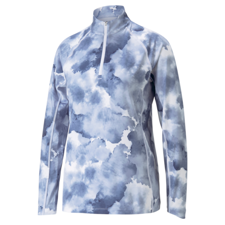 PUMA Golf Puma Womens You-V Cloud 1/4 Zip 3 PUMA Golf Puma Womens You-V Cloud 1/4 Zip