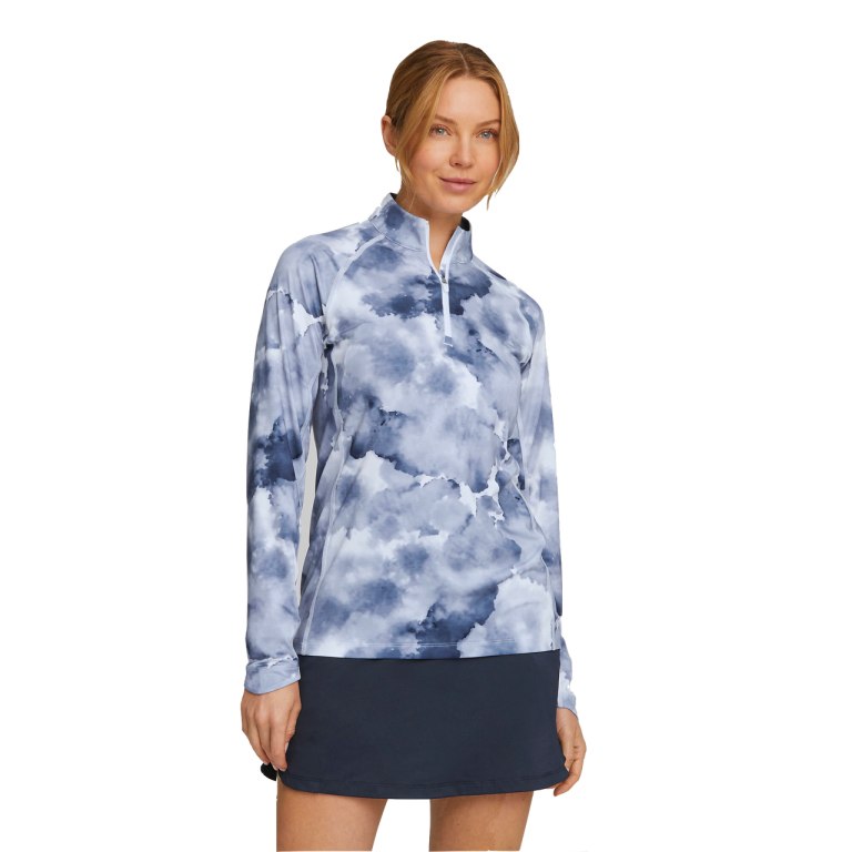 PUMA Golf Puma Womens You-V Cloud 1/4 Zip 4 PUMA Golf Puma Womens You-V Cloud 1/4 Zip - Image 2