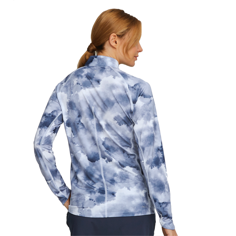 PUMA Golf Puma Womens You-V Cloud 1/4 Zip 5 PUMA Golf Puma Womens You-V Cloud 1/4 Zip - Image 3