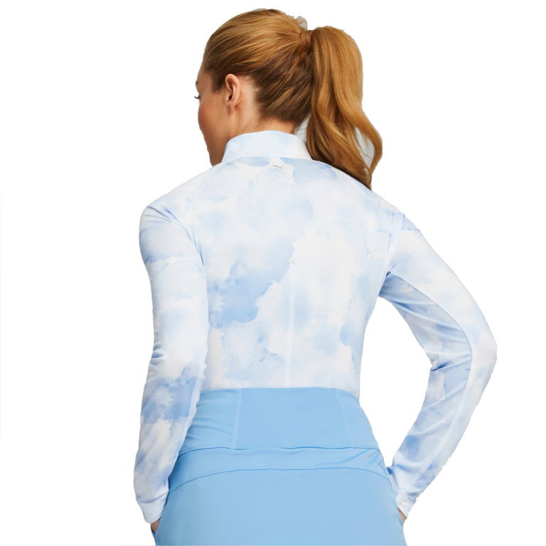PUMA Golf Puma Womens You-V Cloud 1/4 Zip 15 PUMA Golf Puma Womens You-V Cloud 1/4 Zip - Image 13