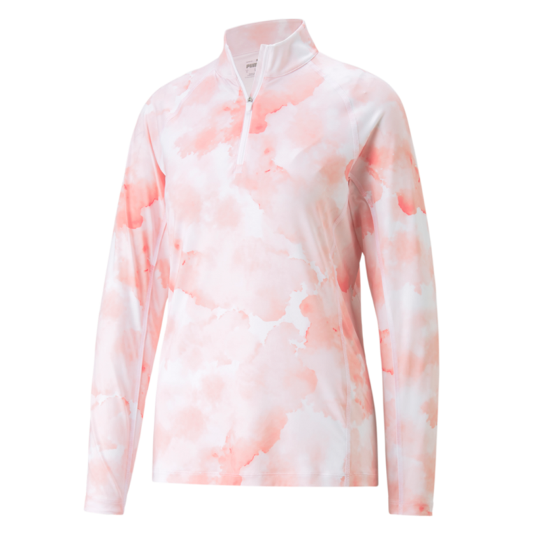 PUMA Golf Puma Womens You-V Cloud 1/4 Zip 18 PUMA Golf Puma Womens You-V Cloud 1/4 Zip - Image 16