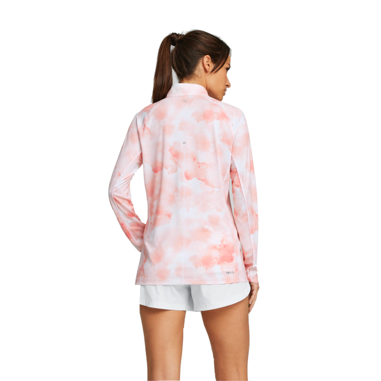 PUMA Golf Puma Womens You-V Cloud 1/4 Zip 20 PUMA Golf Puma Womens You-V Cloud 1/4 Zip - Image 18