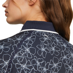 PUMA Golf Puma Womens You-V Island Flower Long Sleeve Polo -Brands Sales Store 539037 01 mod02 37697.1679083150