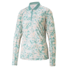 PUMA Golf Puma Womens You-V Stillwater Long Sleeve Polo