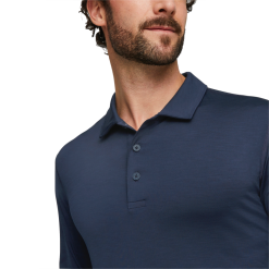 PUMA Golf Puma You-V Long Sleeve Polo -Brands Sales Store 539106 03 mod02 93220.1678999446