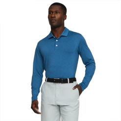 PUMA Golf Puma You-V Long Sleeve Polo -Brands Sales Store 539106 04 mod01 17908.1678999446