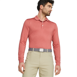 PUMA Golf Puma You-V Long Sleeve Polo -Brands Sales Store 539106 05 mod01 37358.1678999446