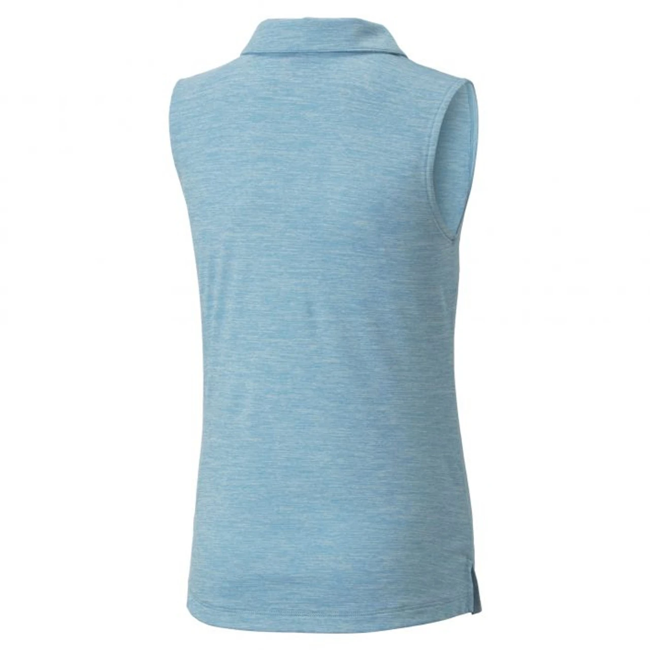 PUMA Golf Puma Girls Sleeveless Heather Polo 10 PUMA Golf Puma Girls Sleeveless Heather Polo - Image 8