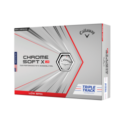 Callaway Chrome Soft X LS Triple Track Dozen Golf Balls