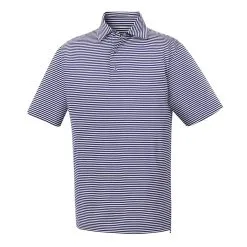 FootJoy Golf FootJoy Lisle Feeder Stripe Self Collar Polo -Brands Sales Store FJ 22157 01 07067.1675972290