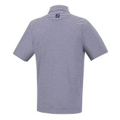 FootJoy Golf FootJoy Lisle Feeder Stripe Self Collar Polo -Brands Sales Store FJ 22157 02 19276.1675972290