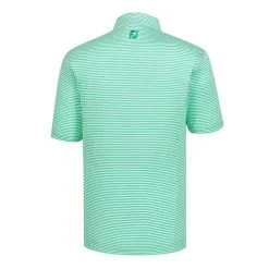 FootJoy Golf FootJoy Lisle Feeder Stripe Self Collar Polo -Brands Sales Store FJ 22297 02 95168.1675972290
