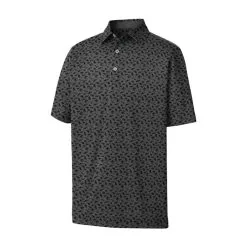 FootJoy Golf FootJoy Beach Print Lisle Athletic Fit Polo