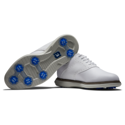 FootJoy Golf FootJoy FJ Traditions Saddle Golf Shoes 35 FootJoy Golf FootJoy FJ Traditions Saddle Golf Shoes -Brands Sales Store FootJoy FJ Traditions Saddle Golf Shoes WHT 57903 e 04617.1675894777