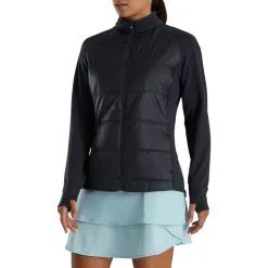 FootJoy Golf FootJoy Womens Hybrid Midlayer -Brands Sales Store FootJoy Womens Hybrid Midlayer BLK c 96415.1676055443