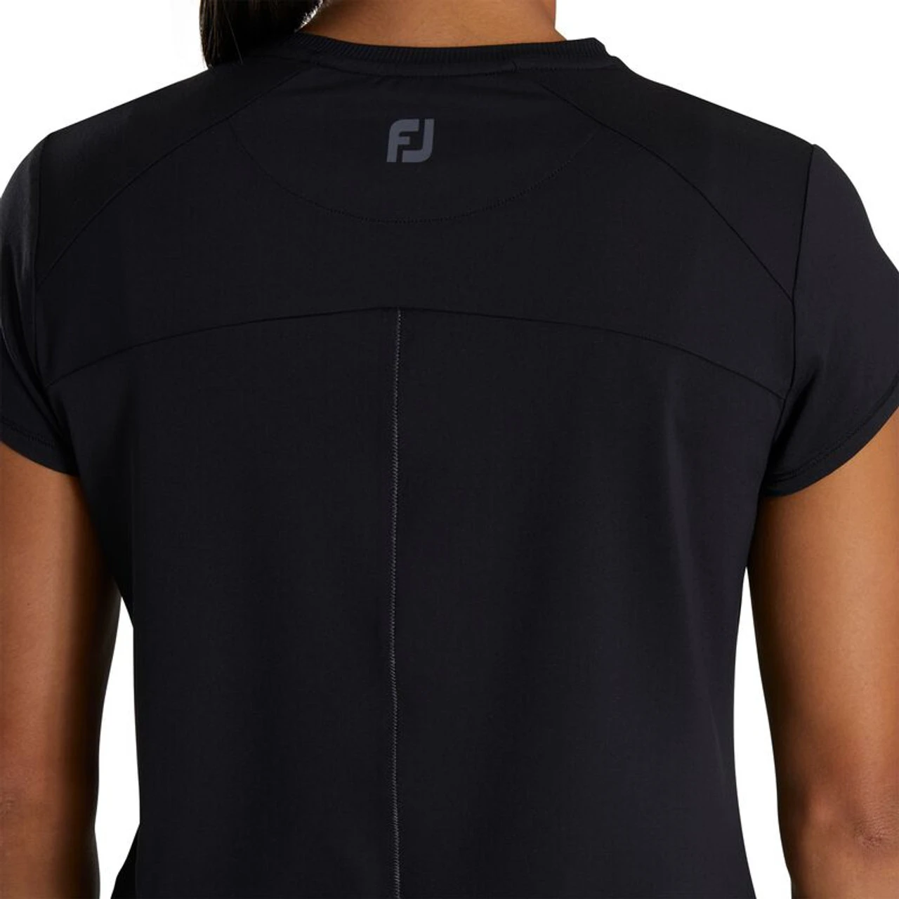 FootJoy Golf FootJoy Womens Short Sleeve Crew Neck Shirt - Image 4