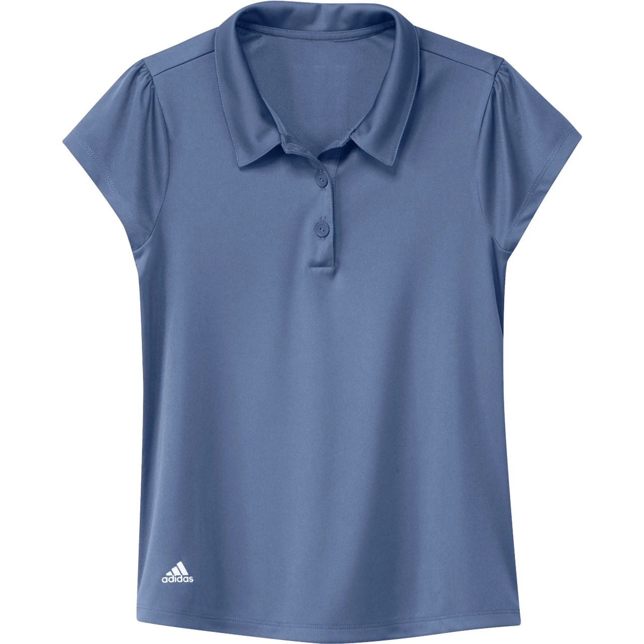 Adidas Golf Adidas Girls Performance Golf Polo 5 Adidas Golf Adidas Girls Performance Golf Polo - Image 3