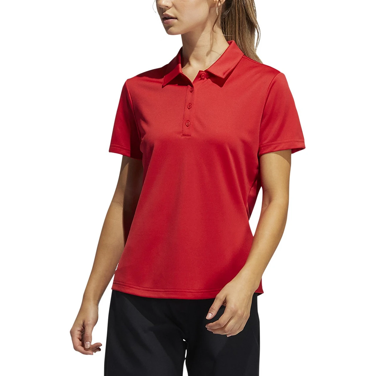 Adidas Golf Adidas Womens Performance Short Sleeve Polo 9 Adidas Golf Adidas Womens Performance Short Sleeve Polo - Image 7