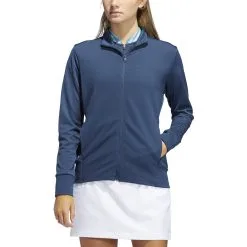 Adidas Golf Adidas Womens Textured Full Zip Jacket 2.0 -Brands Sales Store HA3394 00842.1678826093